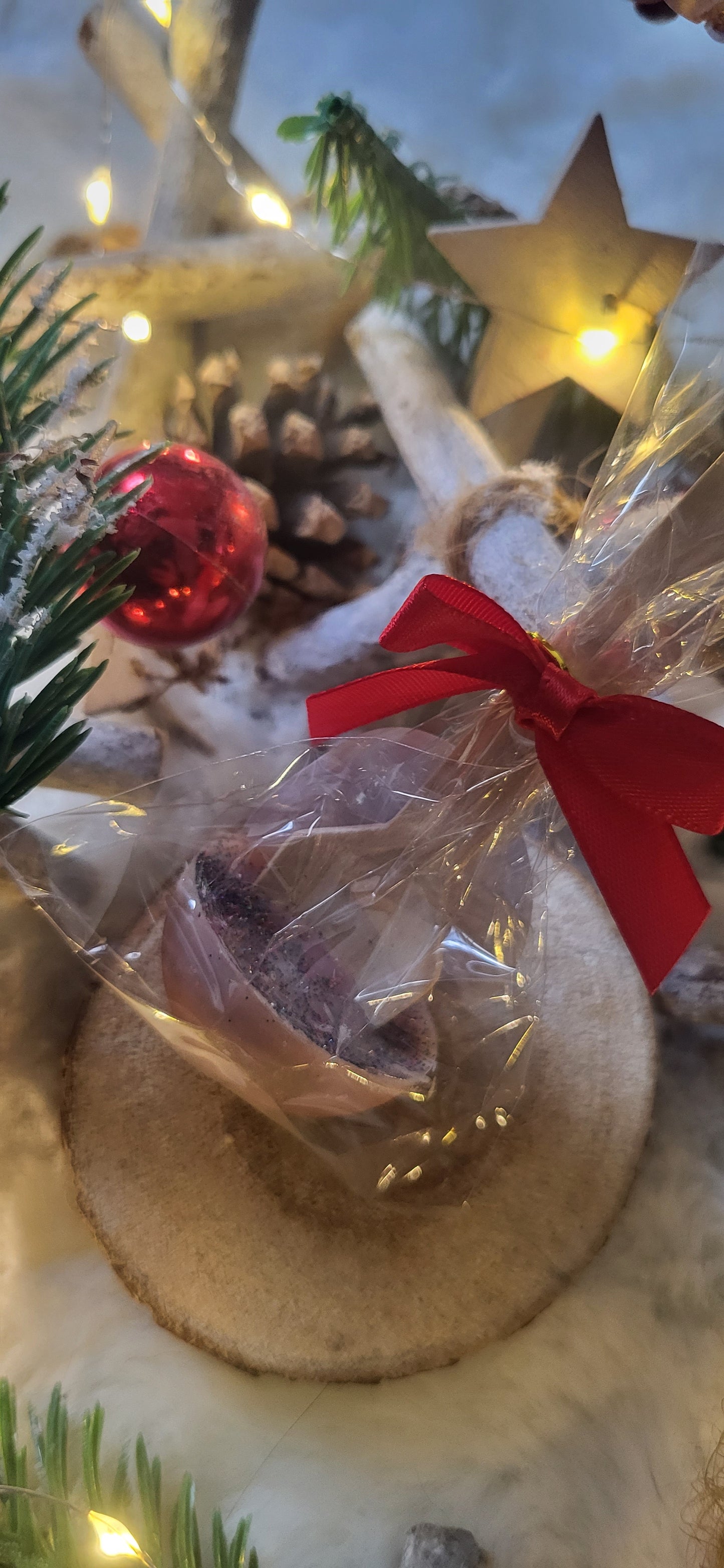Sucette fondante parfumée "chocolat chaud"