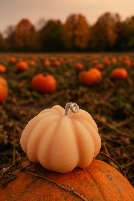Bougie " Ma citrouille "