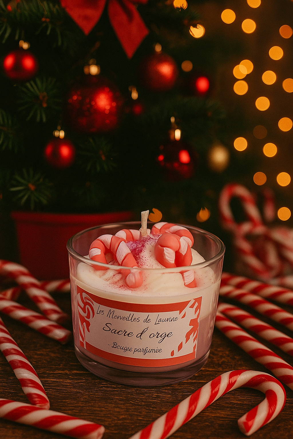 Bougie "Sucre d'orge"