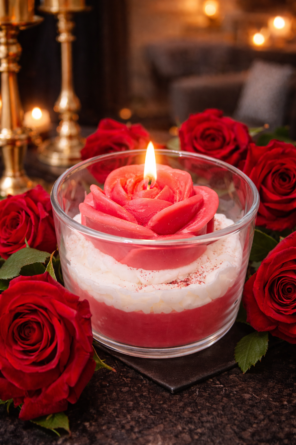 Bougie parfumée "Amour Amour"