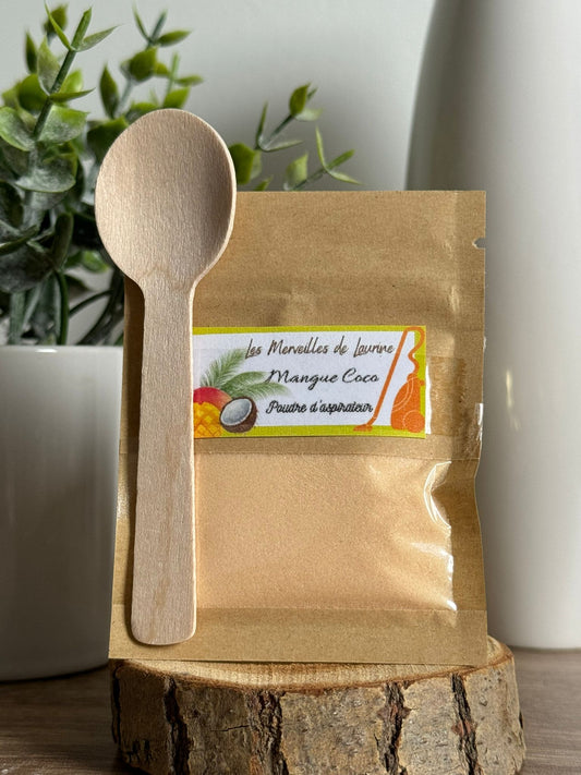 Poudre d'aspiteur "Mangue coco"