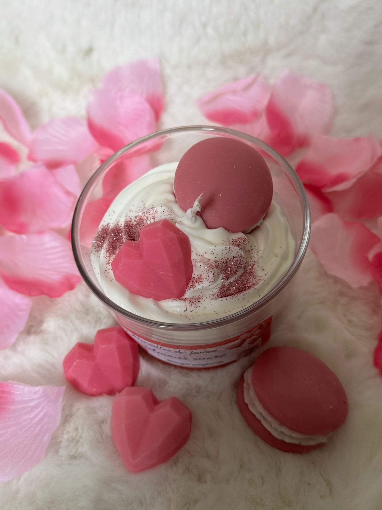 Bougie "Amour sucré"
