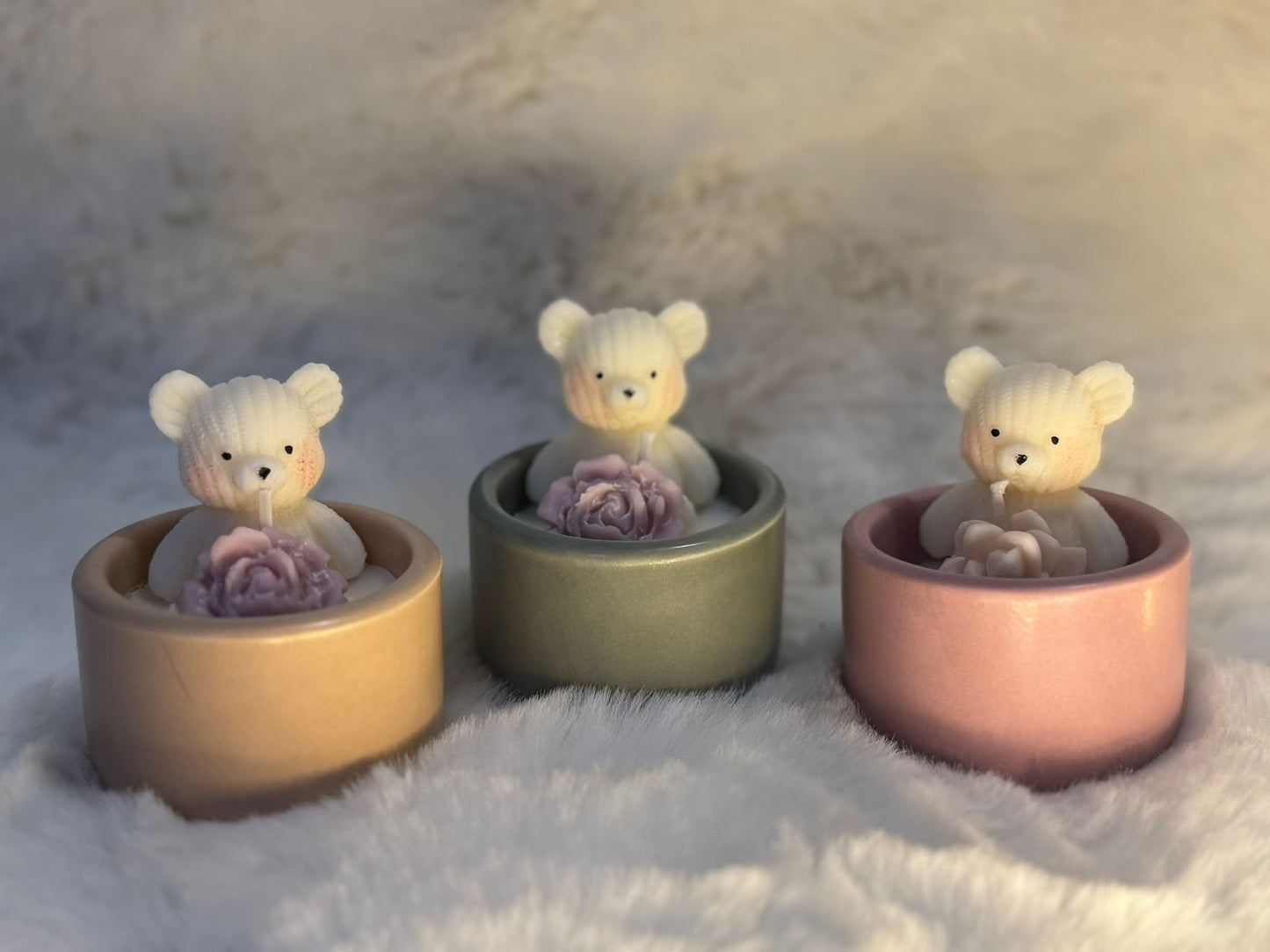Bougie "Mon petit ourson"