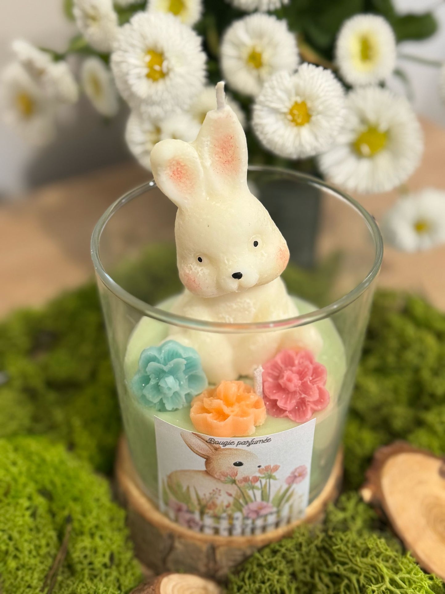 Bougie "Lapin de Pâques"