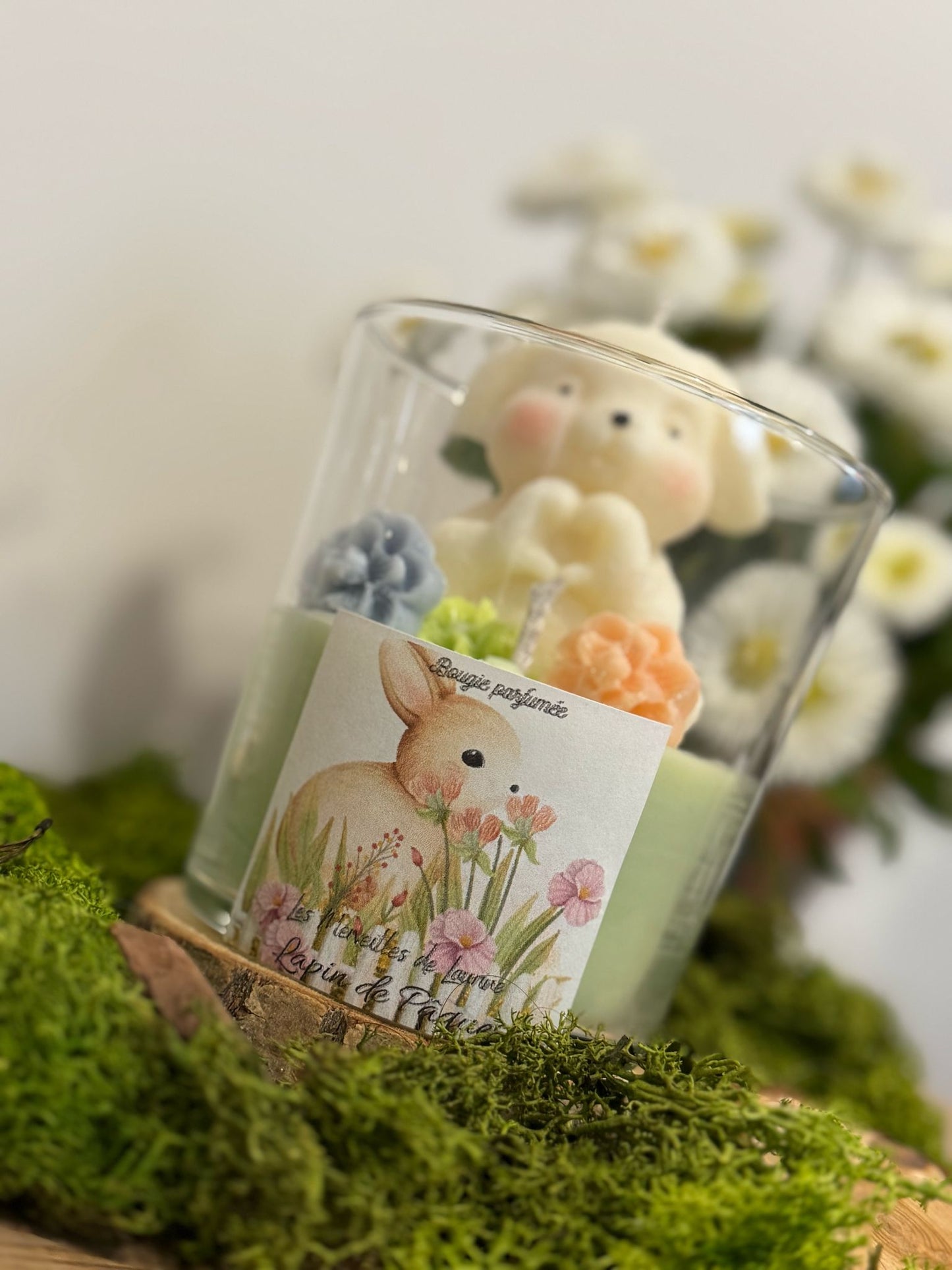 Bougie "Lapin de Pâques"