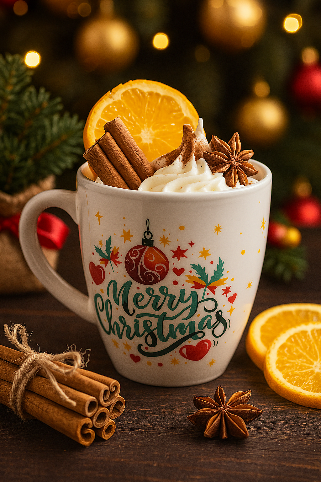 Bougie "Vin chaud de Noël"