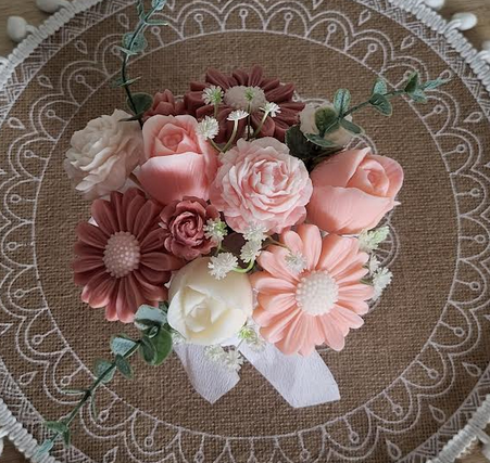 Bouquet de fleurs "Rosalie"