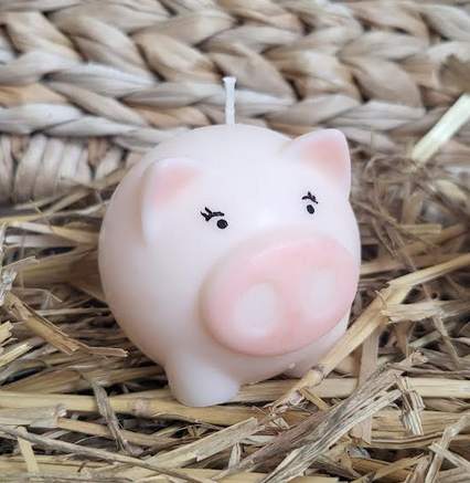 Bougie "Mr & Mrs Pig"