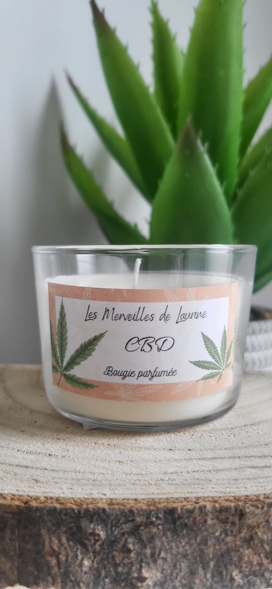 Bougie parfum "CBD"