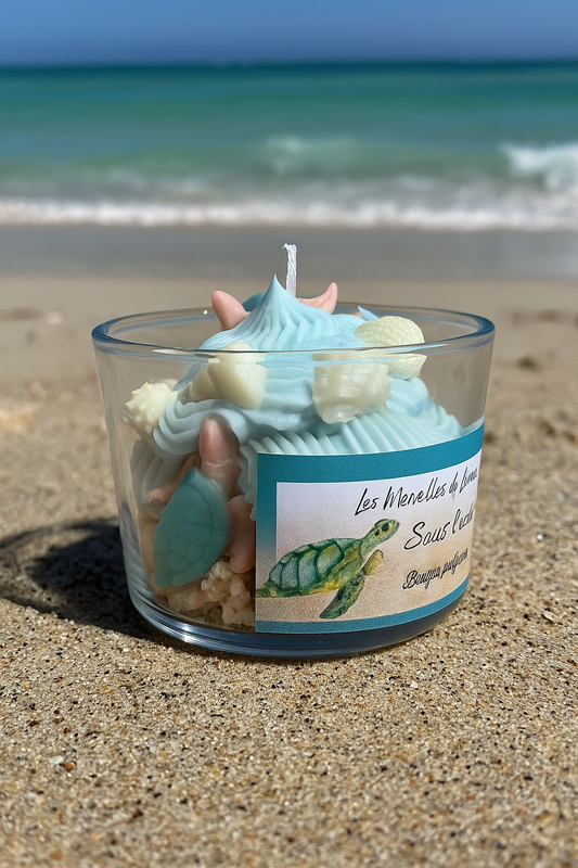 Bougie "Sous l'océan"