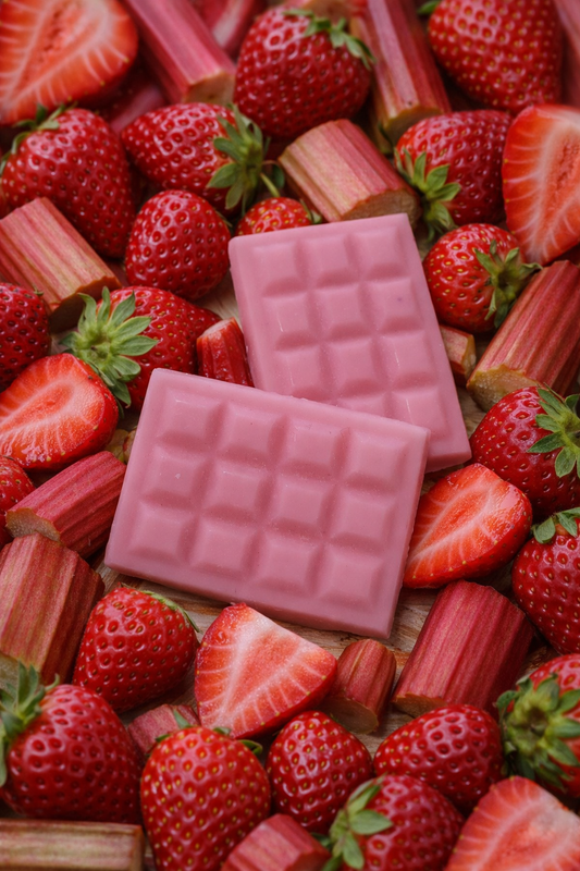 Fondant parfumé " Fraise rhubarbe "