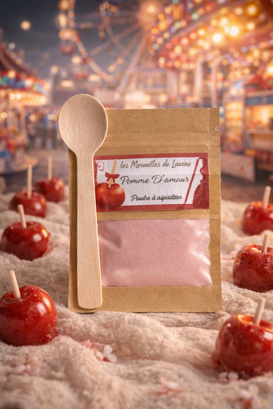 Poudre d'aspirateur "Pomme d'amour"