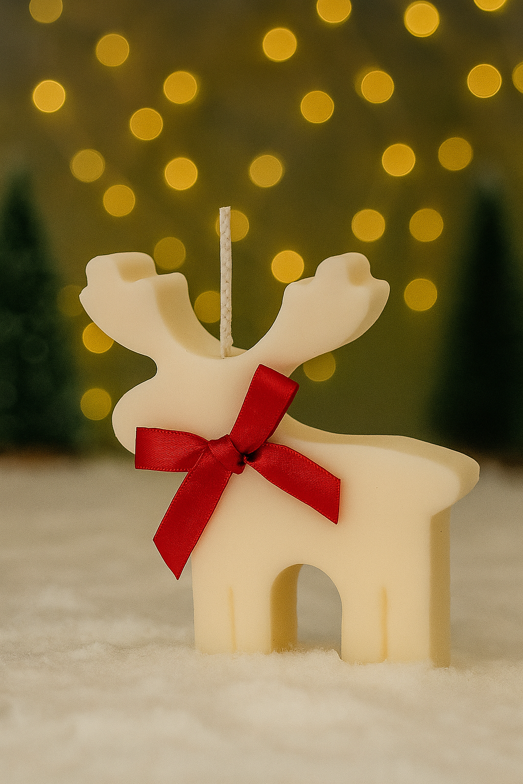 Bougie "Renne du père Noël"