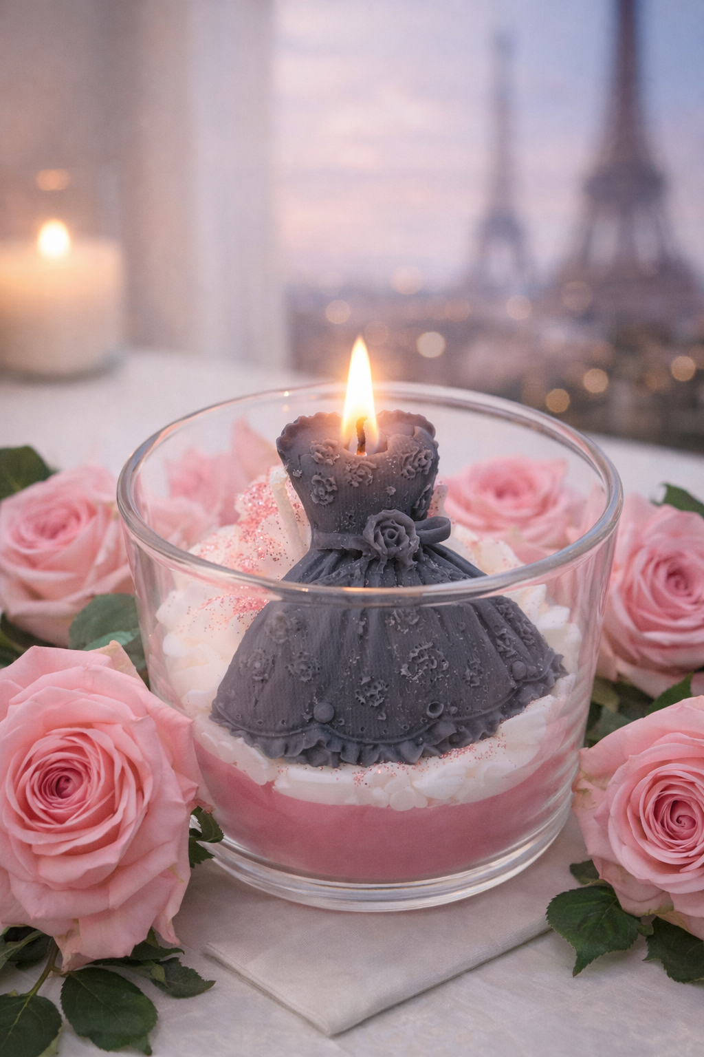 Bougie parfumée "La jolie robe noire"