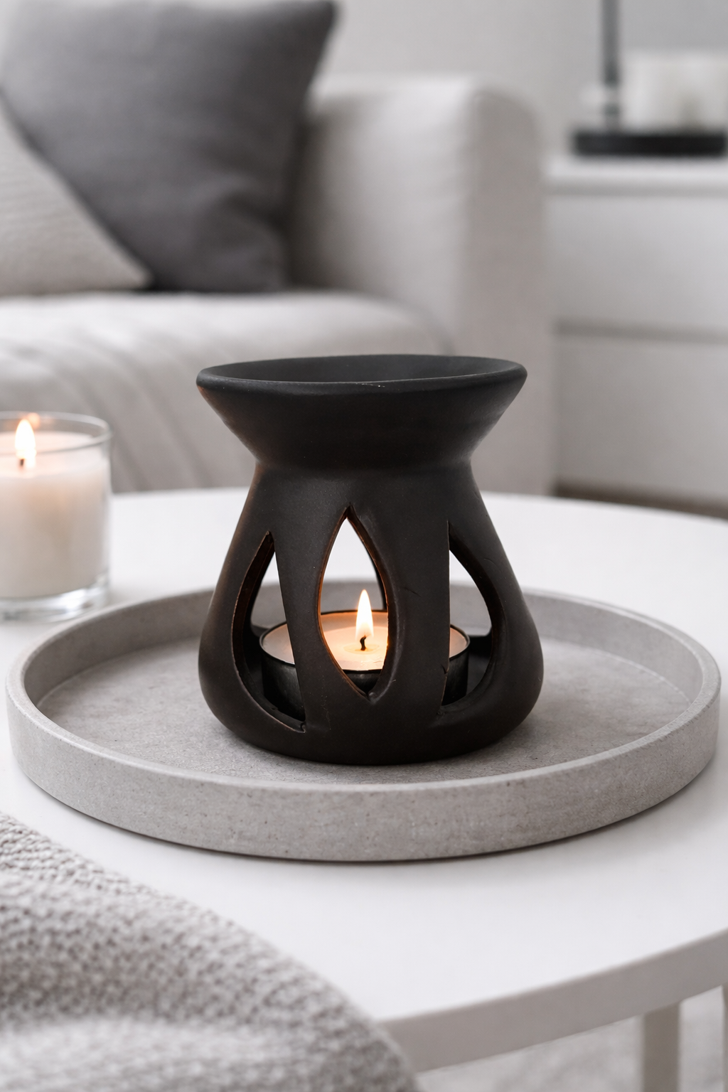 Mini Brûleur céramique " noir "
