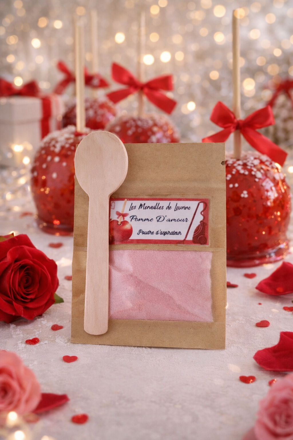 Poudre d'aspirateur "Pomme d'amour"