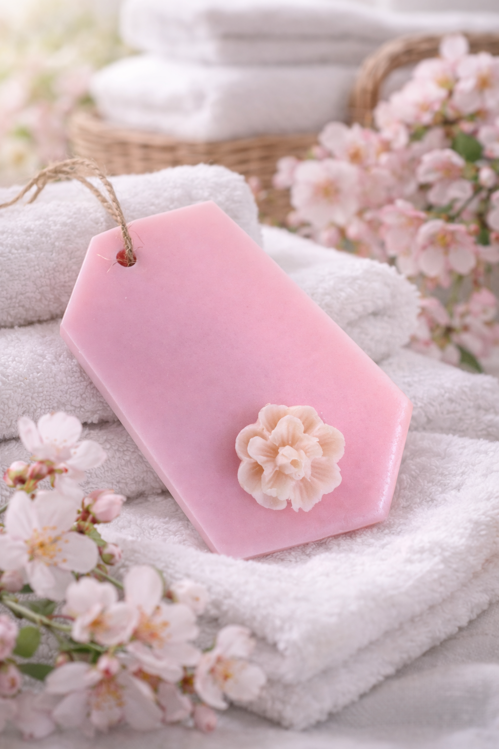 Suspension parfumée " Fleur de cerisier "