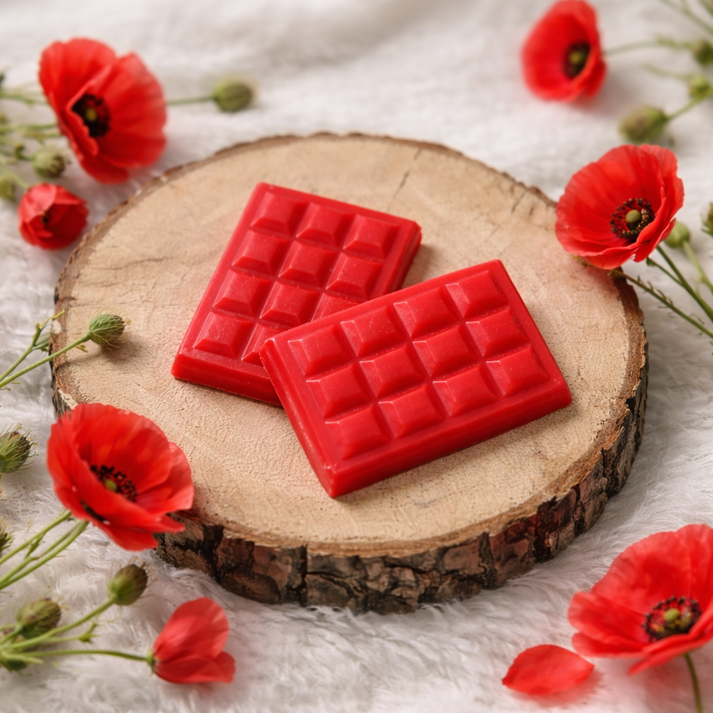 Fondant parfumé " Coquelicot "