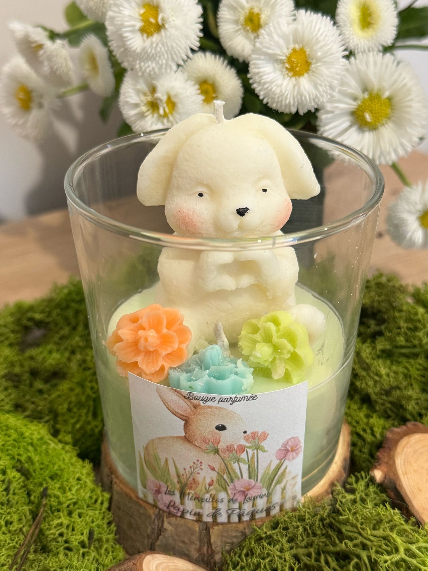 Bougie "Lapin de Pâques"