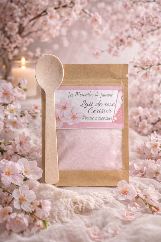 Poudre d'aspirateur "Lait de riz cerisier"
