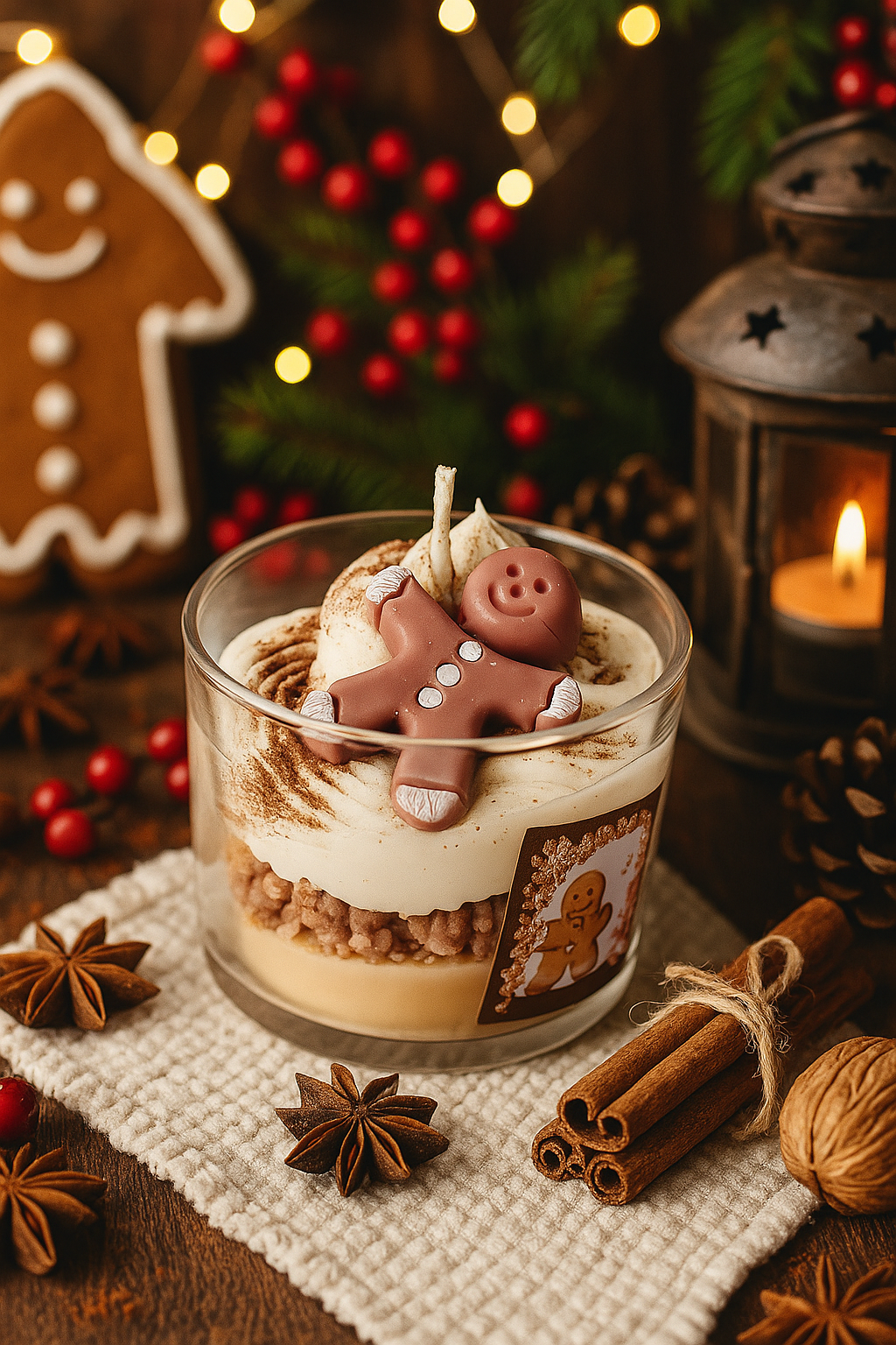 Bougie "Pain d'épices"